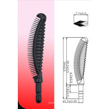 Silicone plastic dual-use mascara brush